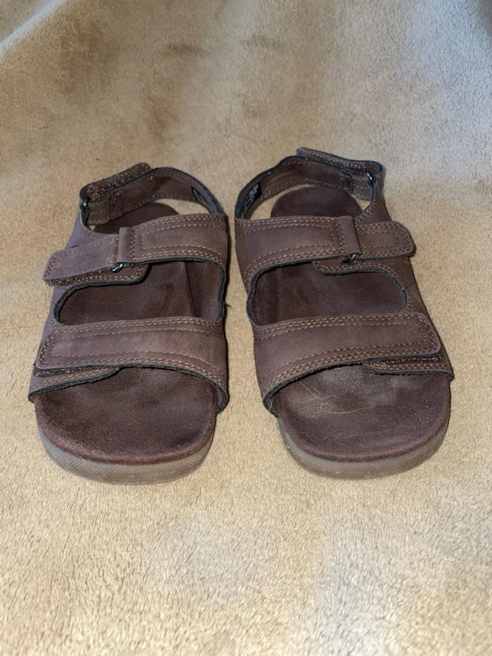 Sonoma Brown Kids Adjustable Strap Sandals